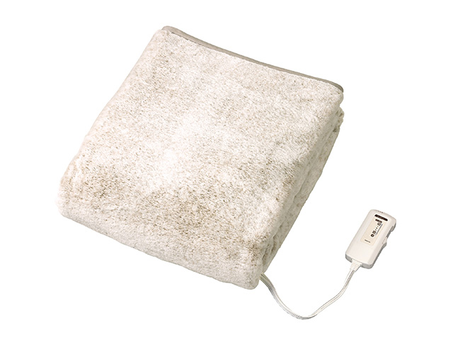 コイズミ KDK-75241R 電気毛布 ラビットファー調