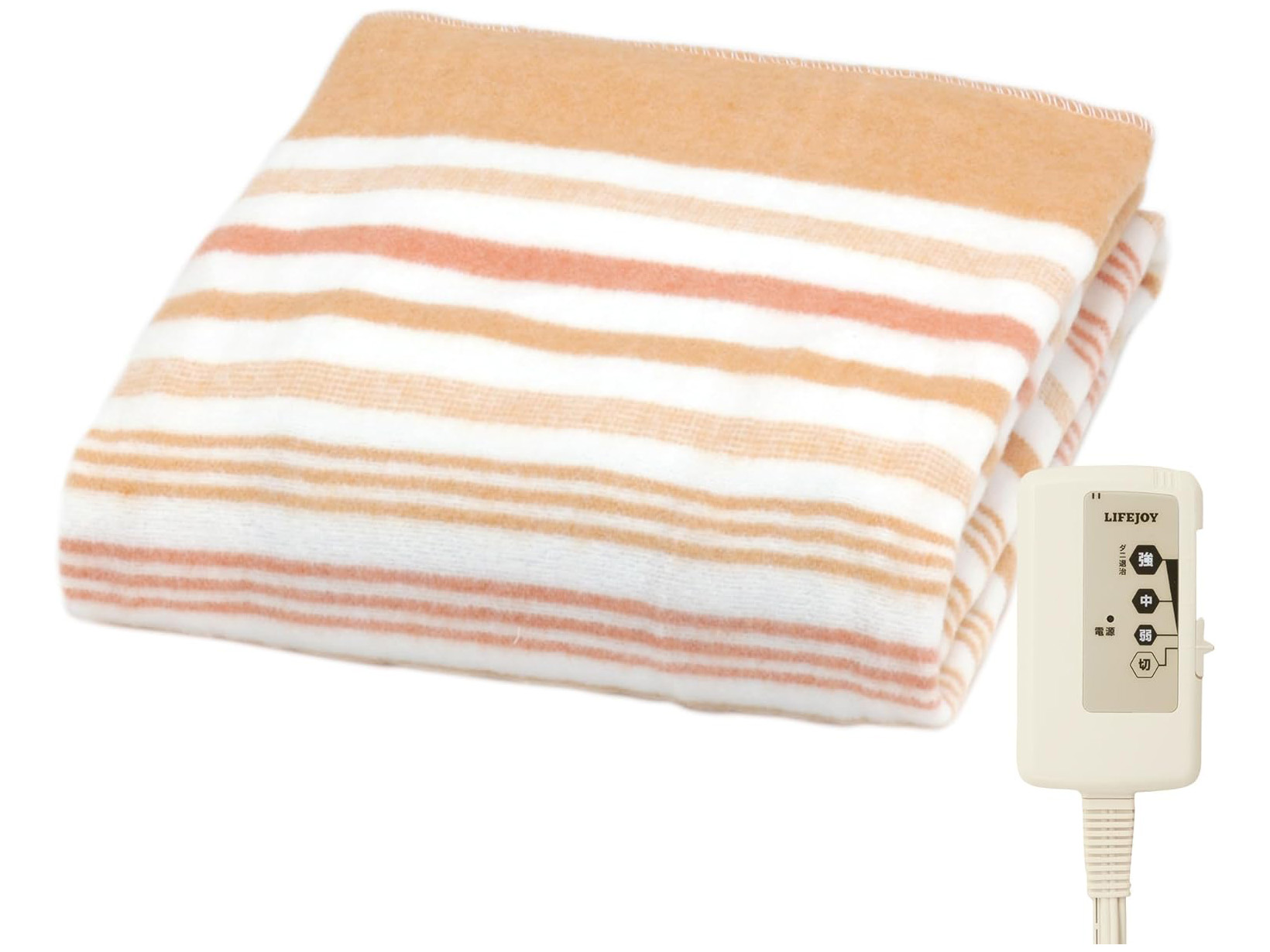 ライフジョイ JBS401D 日本製電気敷き毛布
